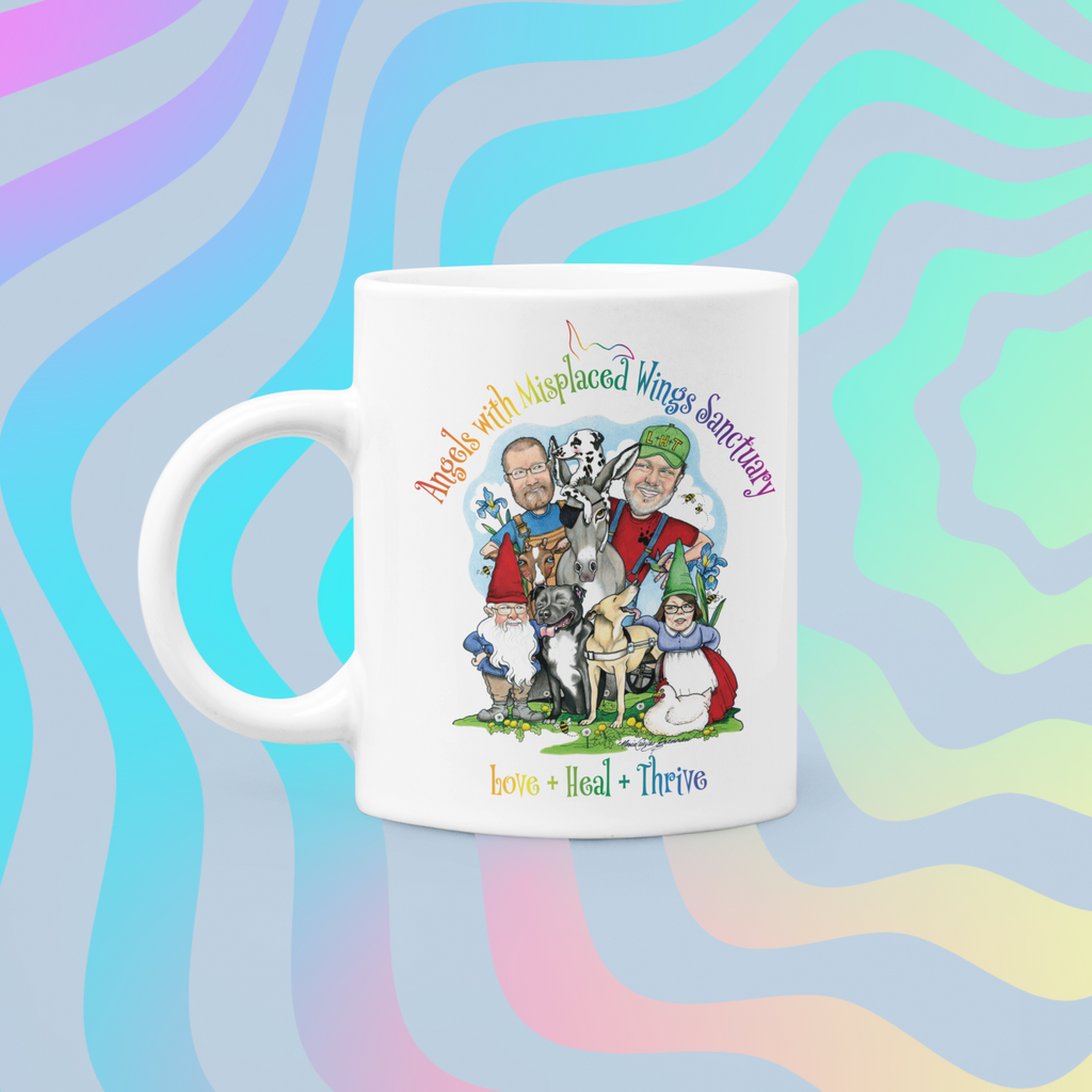 Angels Coffee Mug (11oz-15oz) With a Personalization Option!