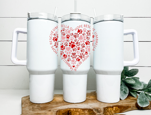 Umbrella of Hope 40 oz Tumbler Water Bottle