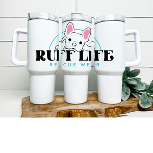 Ruff Life 40 oz Tumbler Water Bottle