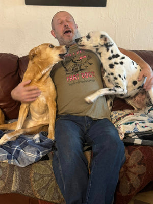 Pet That Dog Soft Tee (available in several colors)