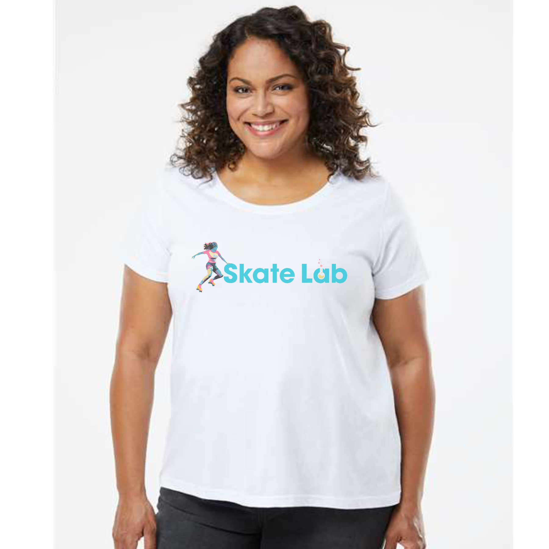 Skate Lab Ladies Curvy Fine Jersey Tee