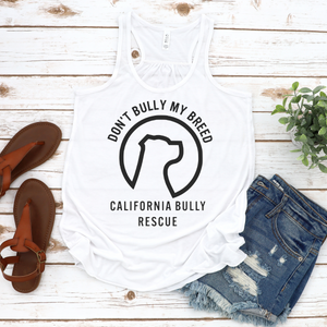 CA Bully Rescue Flowy Tank (Available in several colors)