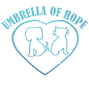 Umbrella of Hope Glitter Vinyl Decal (Available In Several Colors)