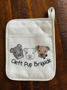 Cleft Pup Brigade Pot Holder/Oven Mitt