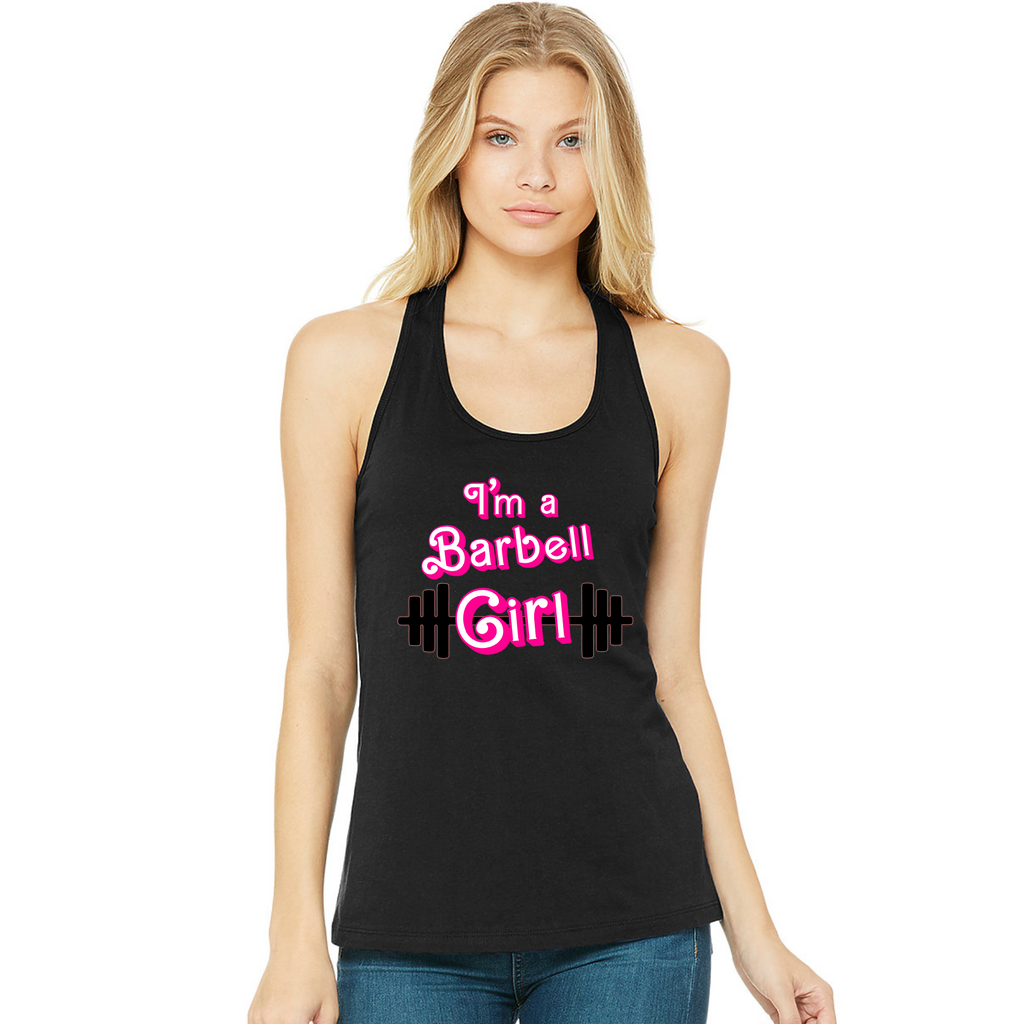 6008 Racerback Barbell Tank
