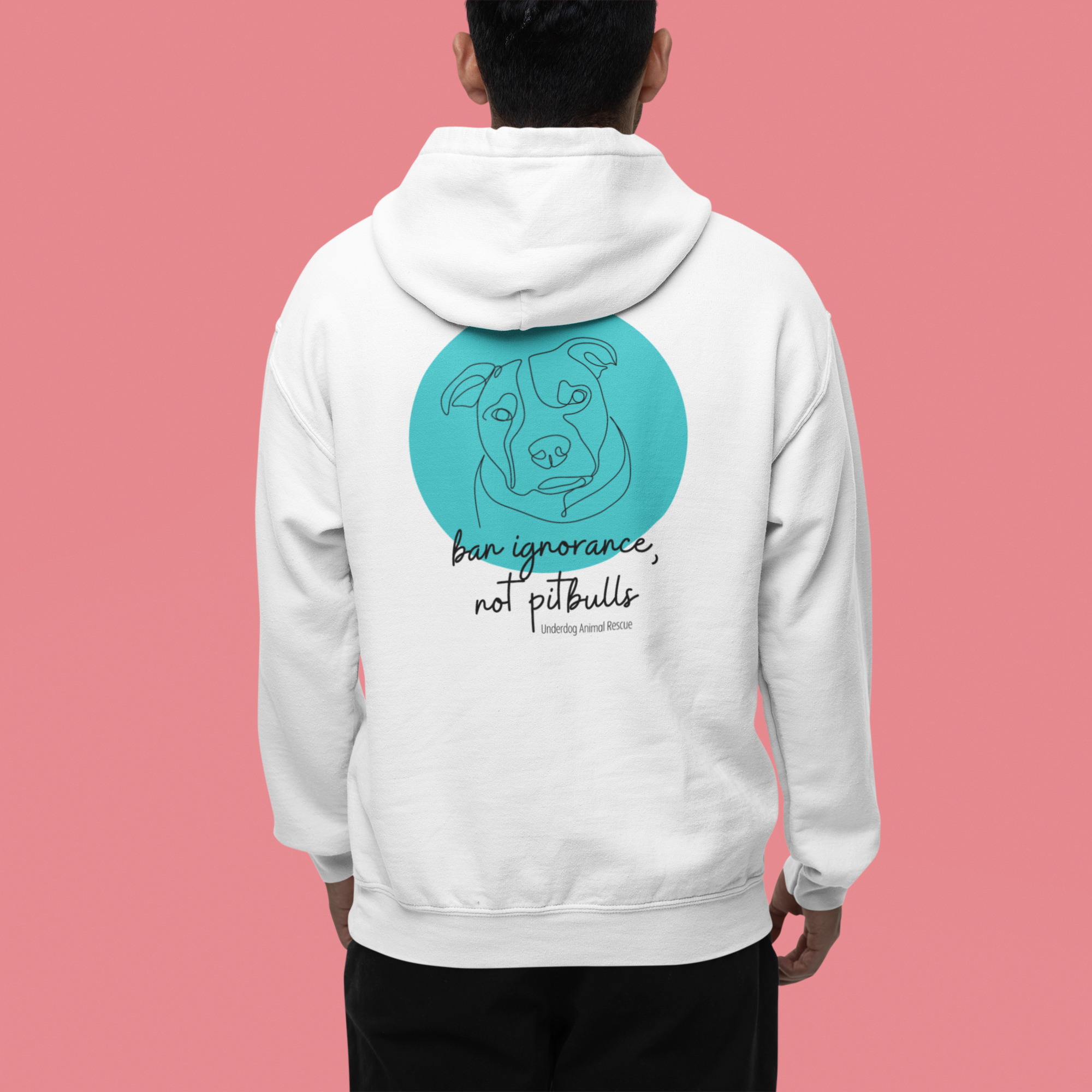 Pit Bull Underdog Zip Up Hoodie (available in several new colors)