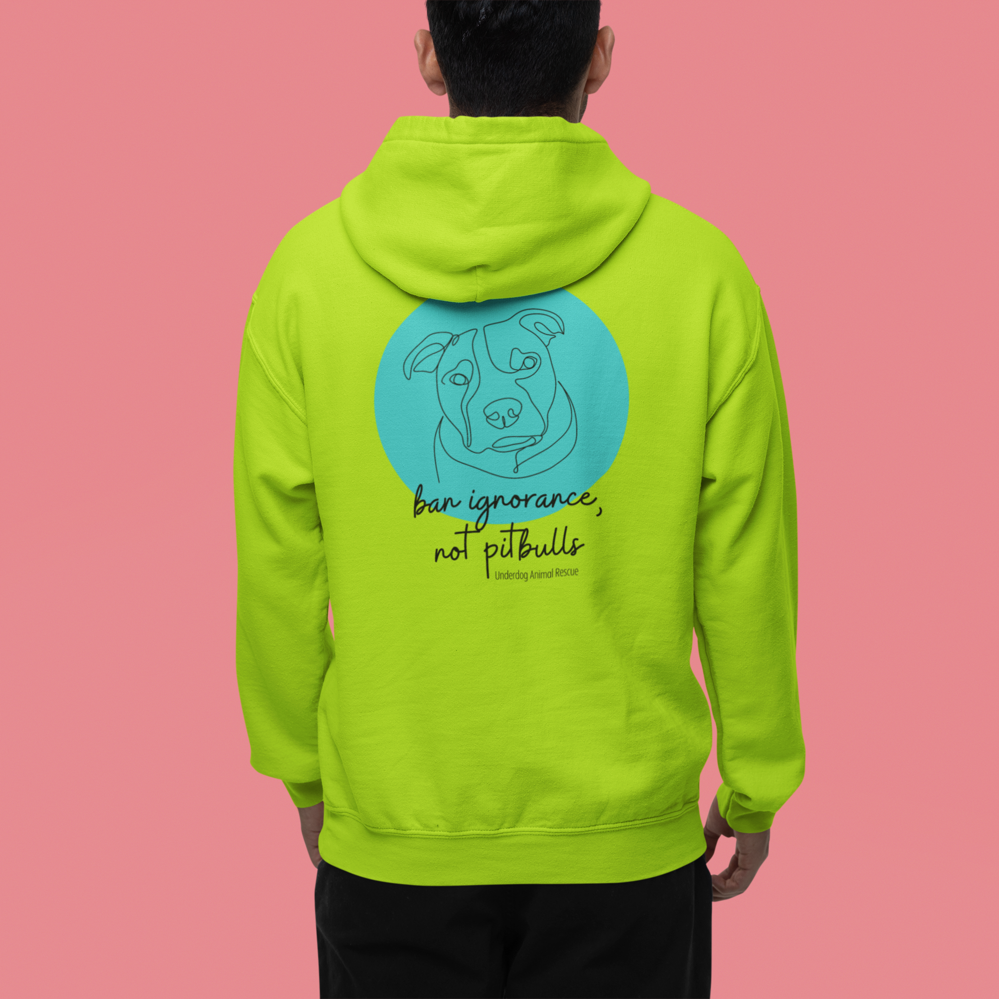 Pit Bull Underdog Zip Up Hoodie (available in several new colors)