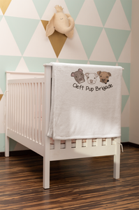 Cleft Pup Brigade Puppy - Baby Blanket