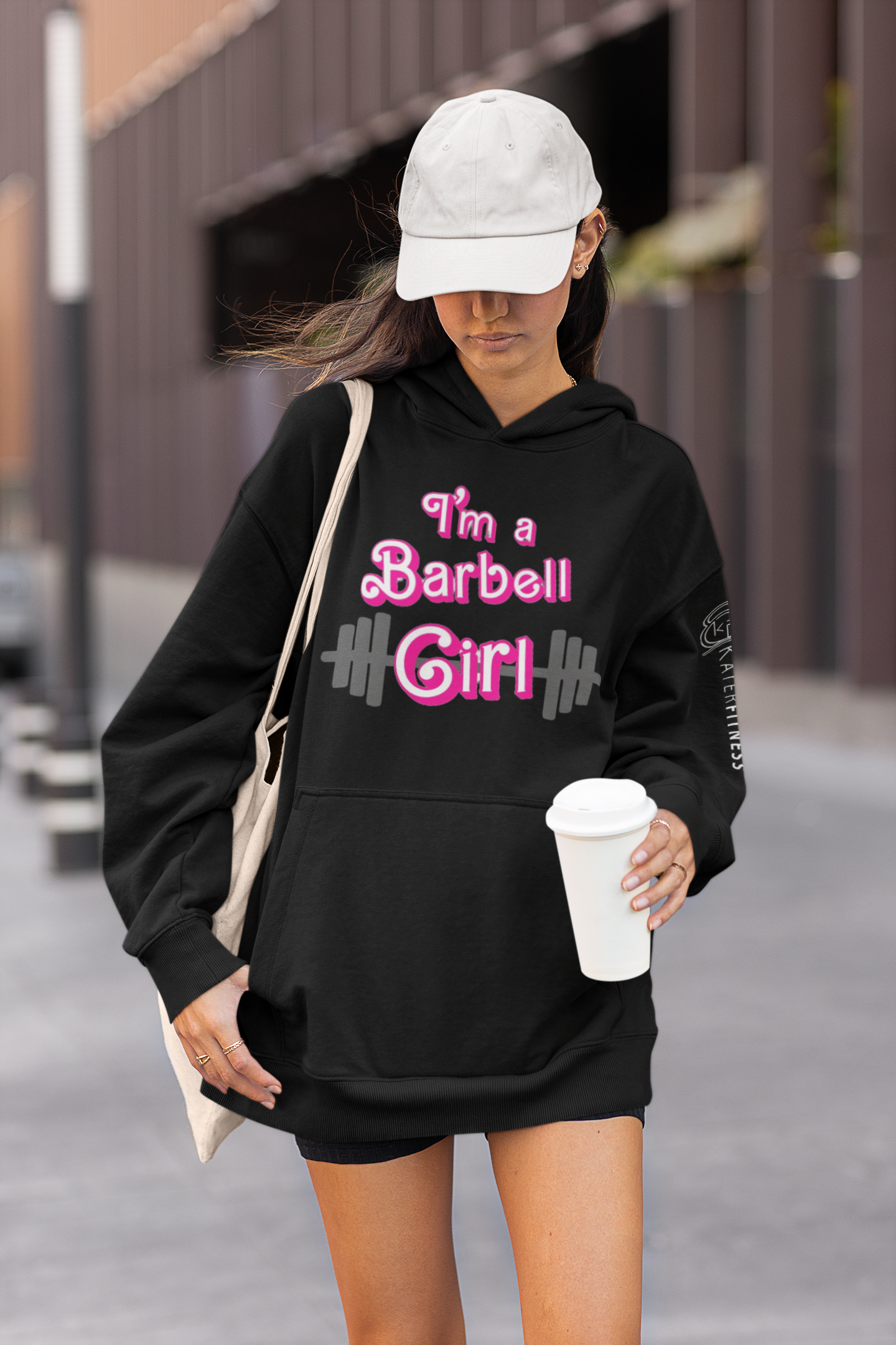 Barbell Pullover Hoodie