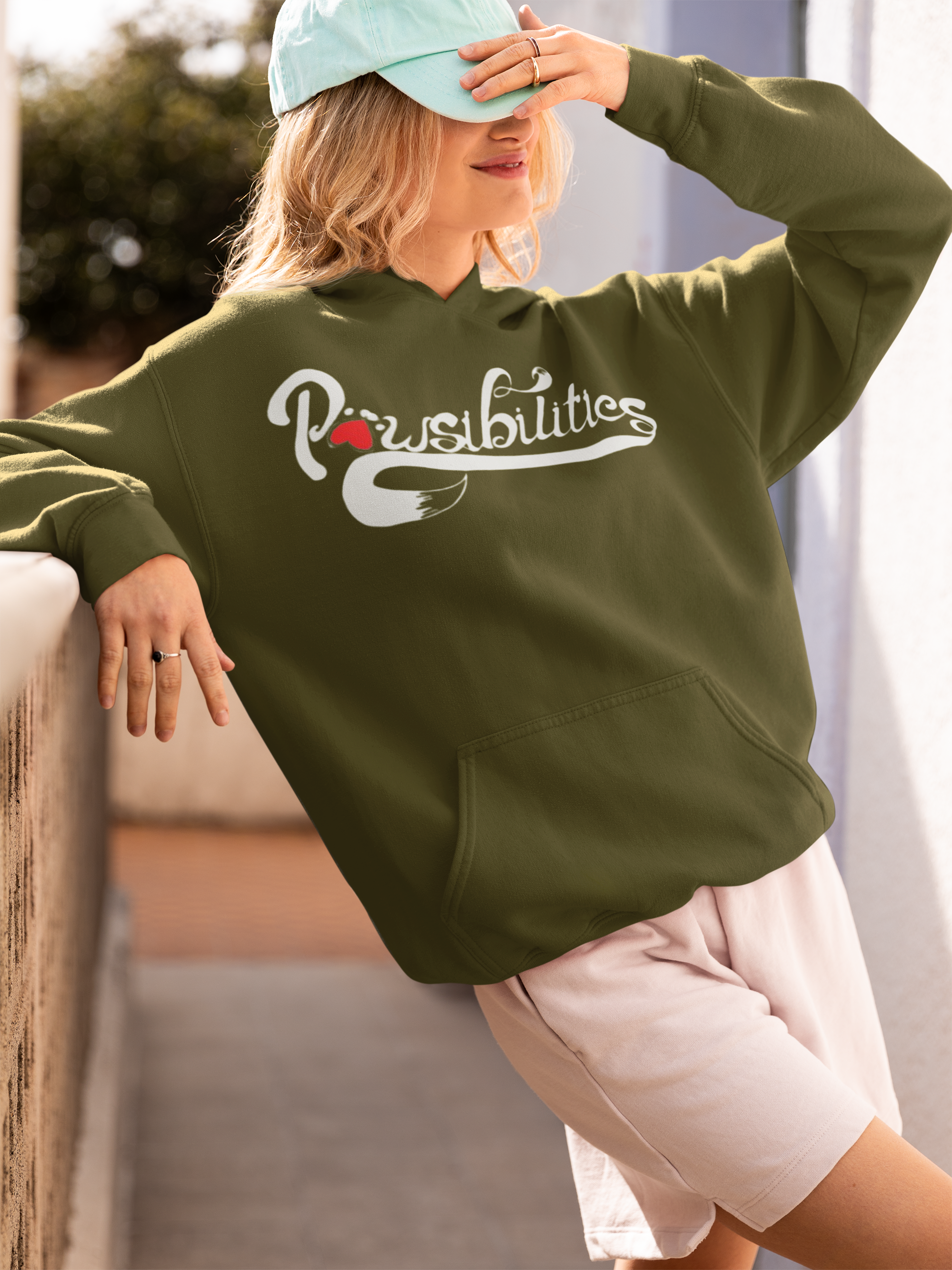 Pawsibilities Pullover Hoodie (Available in several colors)