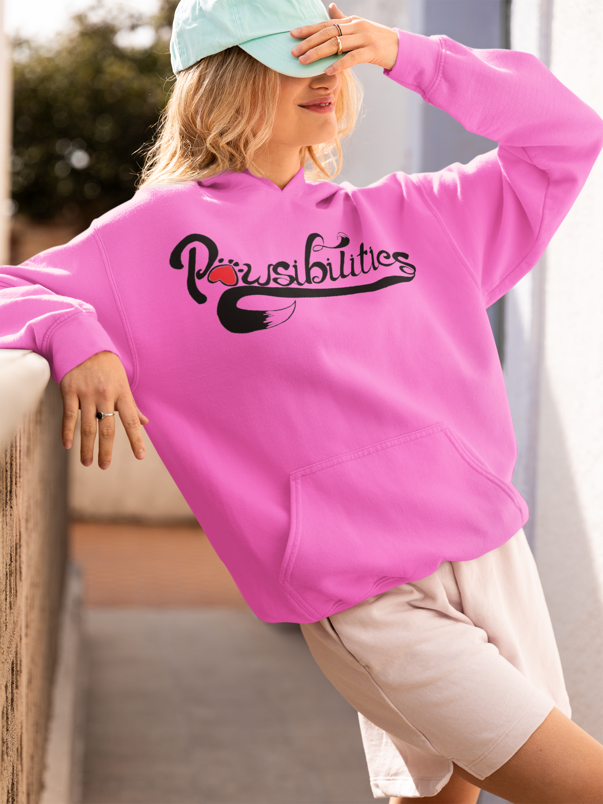 Pawsibilities Pullover Hoodie (Available in several colors)