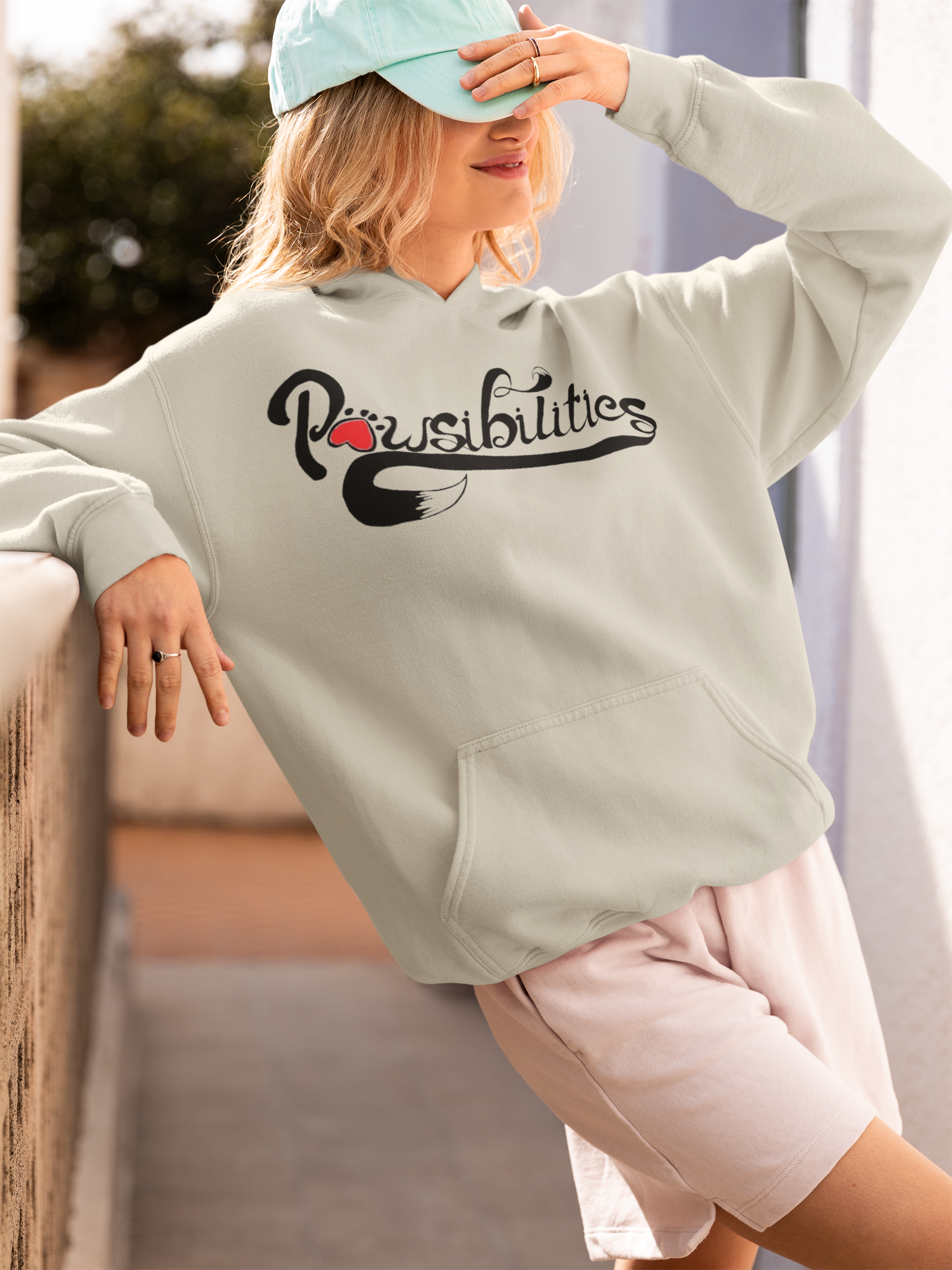 Pawsibilities Pullover Hoodie (Available in several colors)