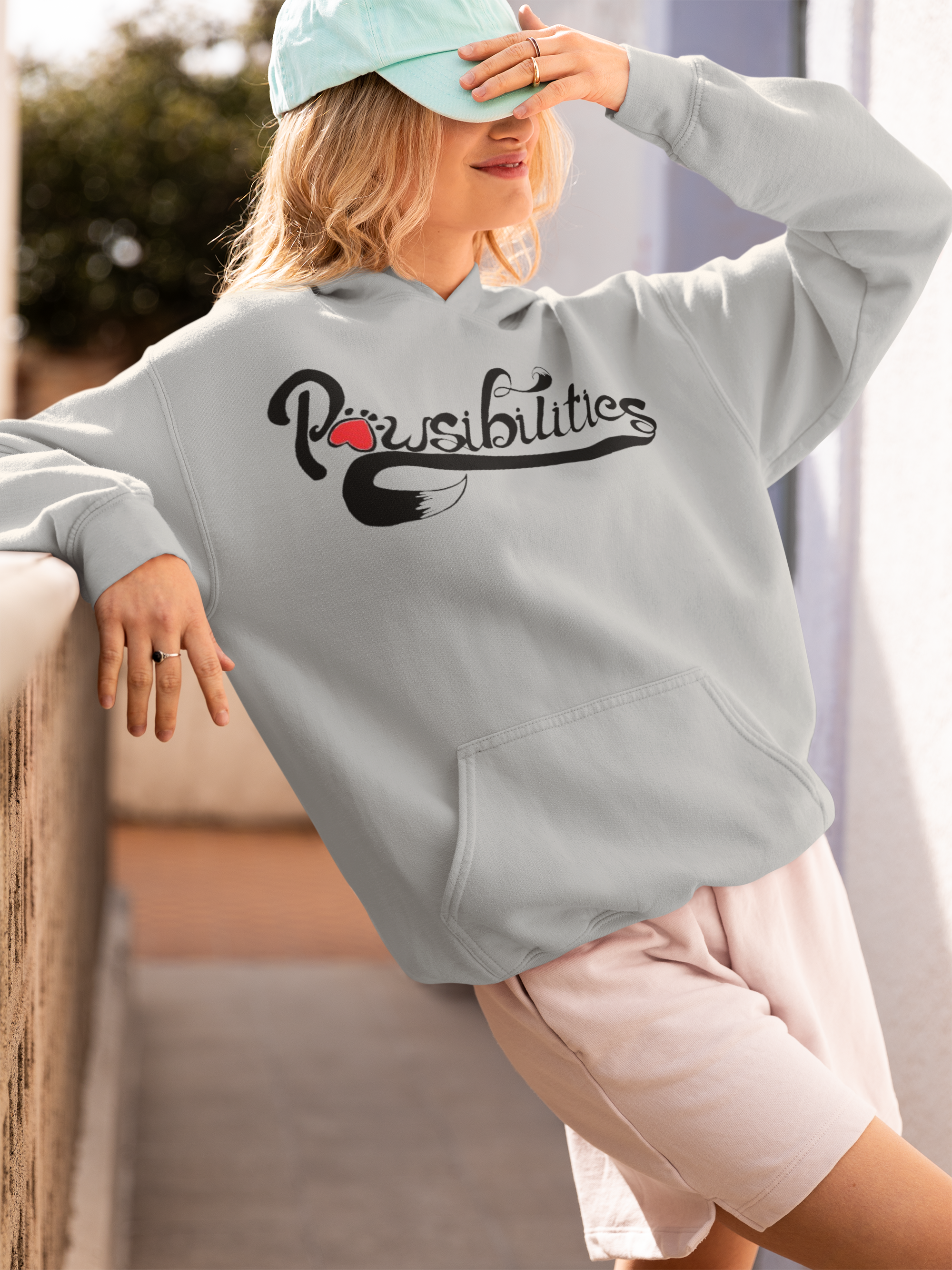 Pawsibilities Pullover Hoodie (Available in several colors)