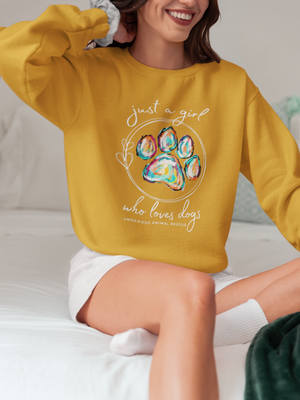 Girl Who Love Dogs Sweatshirts (Available in several colors)