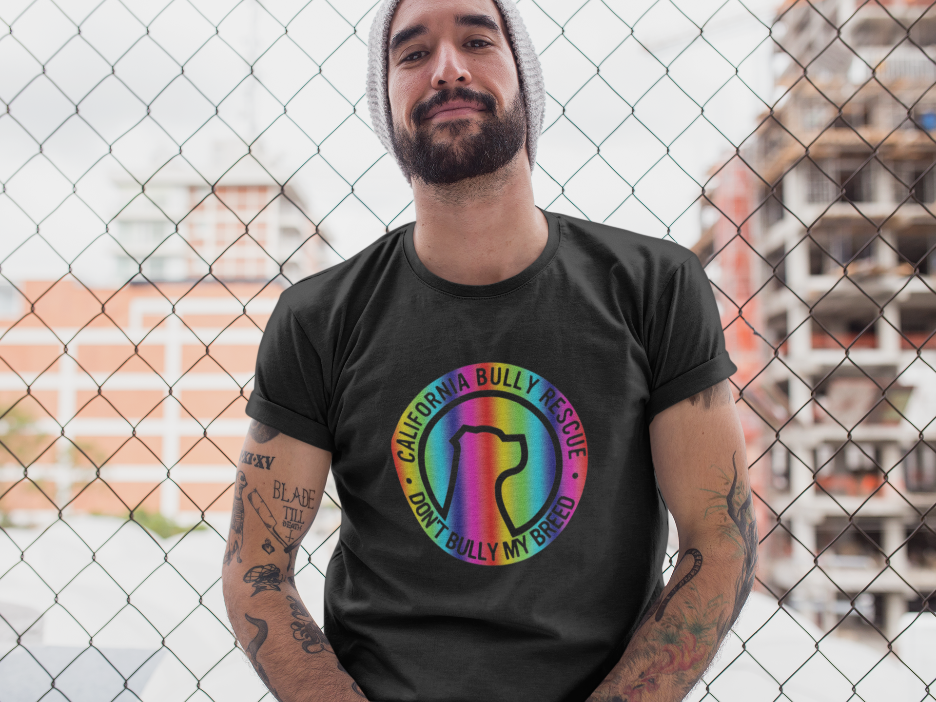 California Bully Rescue Pride Unisex Tee