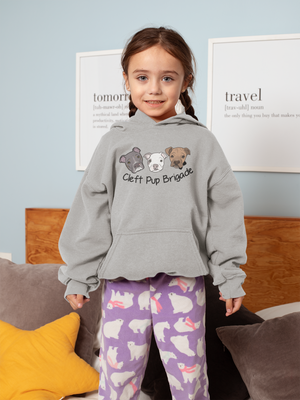 Cleft Pup Brigade -Youth Hoodie (available in several colors)