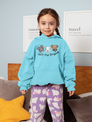 Cleft Pup Brigade -Youth Hoodie (available in several colors)