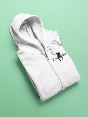 Pitty Zip Up Hoodie (Available in several colors) - Ruff Life Rescue Wear
