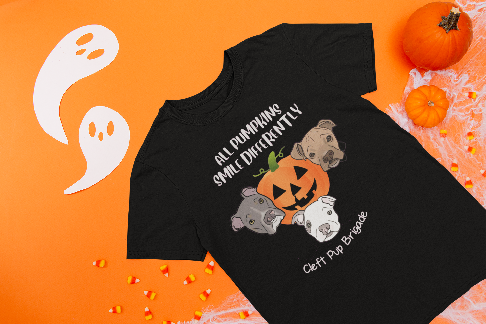 Cleft Pup Pumpkin Smile Unisex