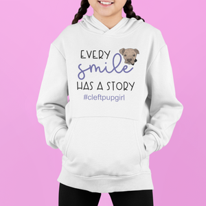 Cleft Pup Brigade Story -Youth Hoodie (available in several colors)
