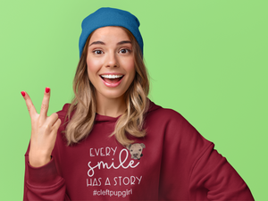 Cleft Pup Brigade Story Pullover Hoodie  (Available in Several colors)
