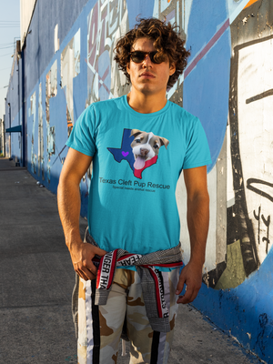 Texas Cleft Pup Unisex Tee (available in several colors)
