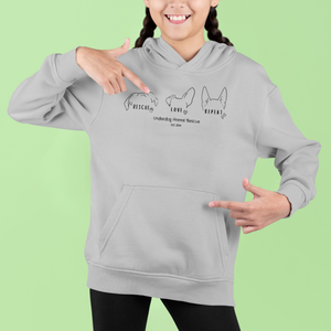 Underdog Rescue Love Repeat Youth Hoodie