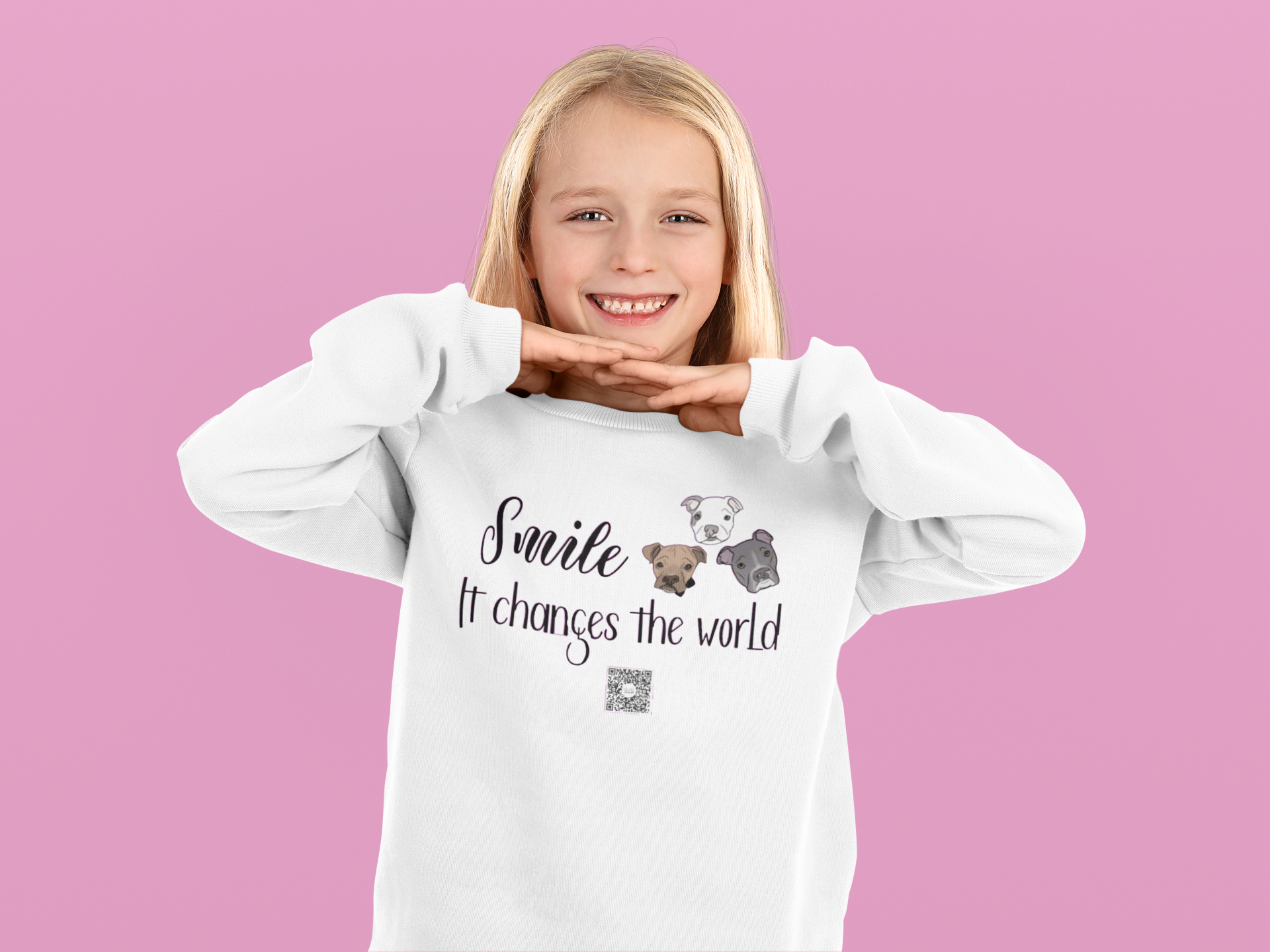 Cleft Pup Brigade Smile - Youth Sweatshirt