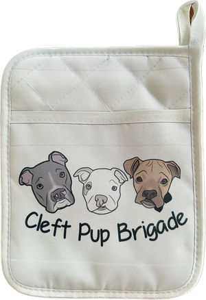 Cleft Pup Brigade Pot Holder/Oven Mitt