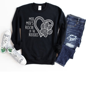 Moe Moe's Unisex Sweat Shirt - Ruff Life Rescue Wear