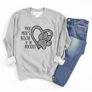 Moe Moe's Unisex Sweat Shirt - Ruff Life Rescue Wear