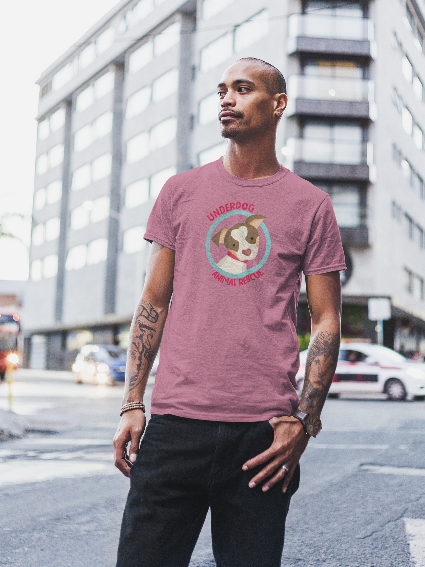 Underdog Tee - Ruff Life Rescue Wear