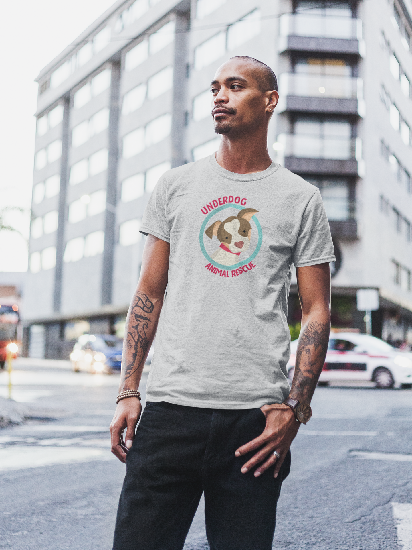 Underdog Tee - Ruff Life Rescue Wear