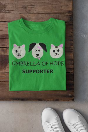 New Umbrella of Hope Unisex Tee - Ruff Life Rescue Wear