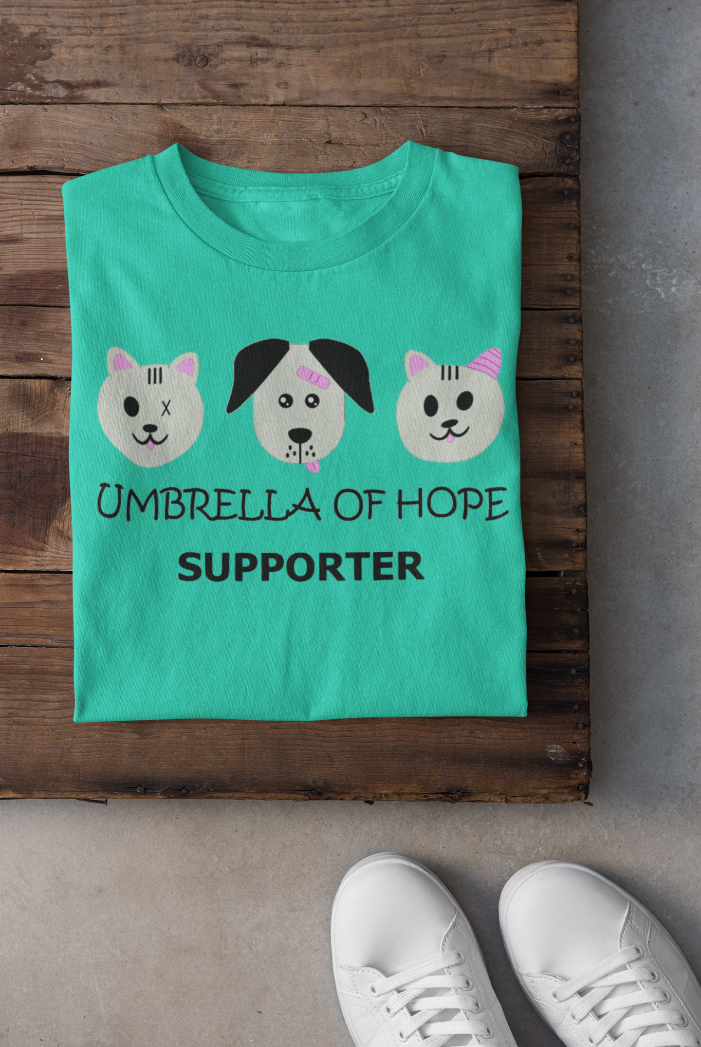 New Umbrella of Hope Unisex Tee - Ruff Life Rescue Wear