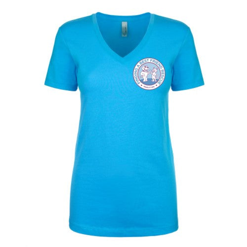 Finding a Best Friend V-Neck - Ruff Life Rescue Wear