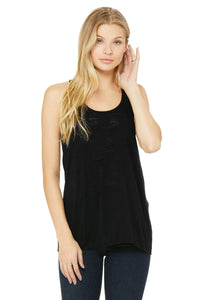 Finding a Best Friend Flowy Racerback Tank - Ruff Life Rescue Wear
