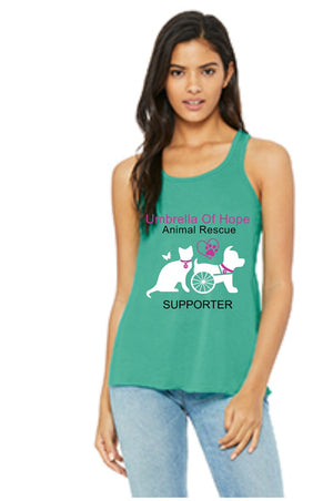 Umbrella of Hope Flowy Tank - Ruff Life Rescue Wear