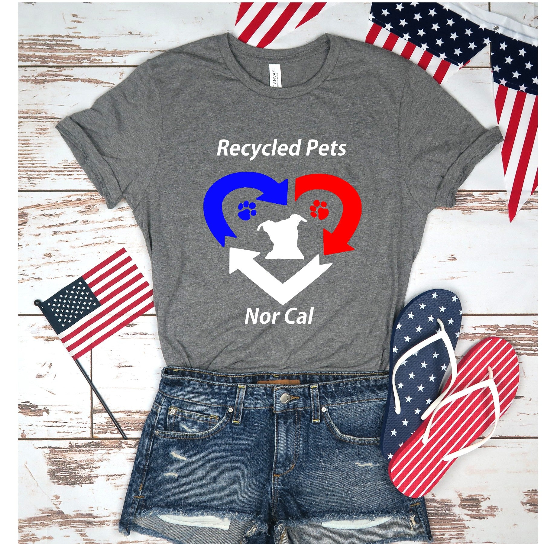 RPNC 4th of July Unisex - Ruff Life Rescue Wear