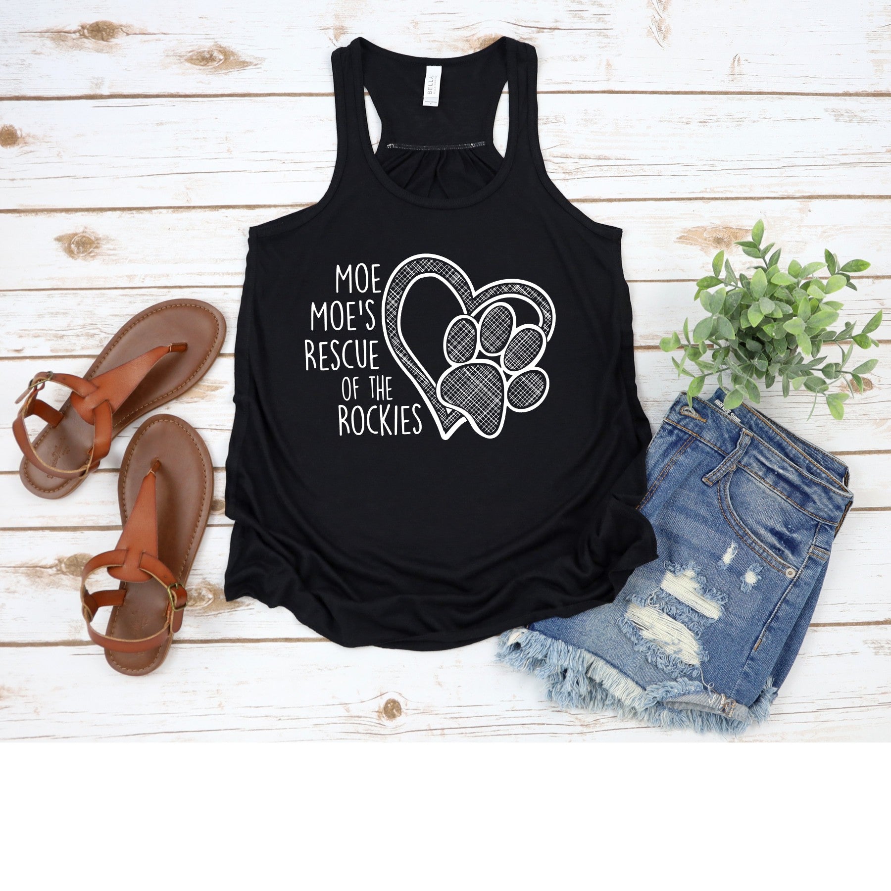 Moe Moe's Tank Top - Ruff Life Rescue Wear