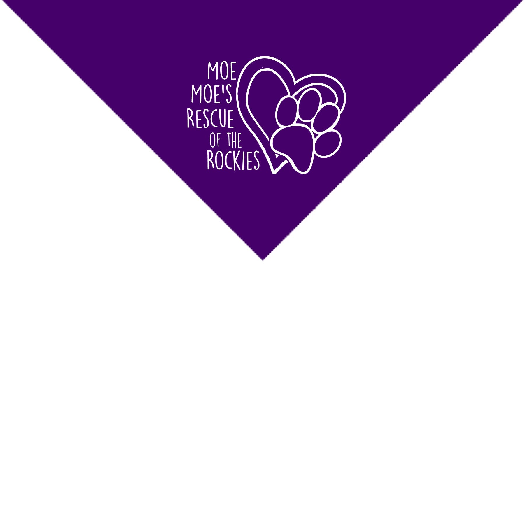 Moe Moe's Doggie Bandana - Ruff Life Rescue Wear