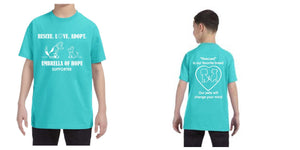 Umbrella of Hope Rescue- Youth Tee - Ruff Life Rescue Wear