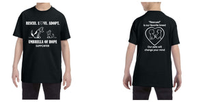 Umbrella of Hope Rescue- Youth Tee - Ruff Life Rescue Wear