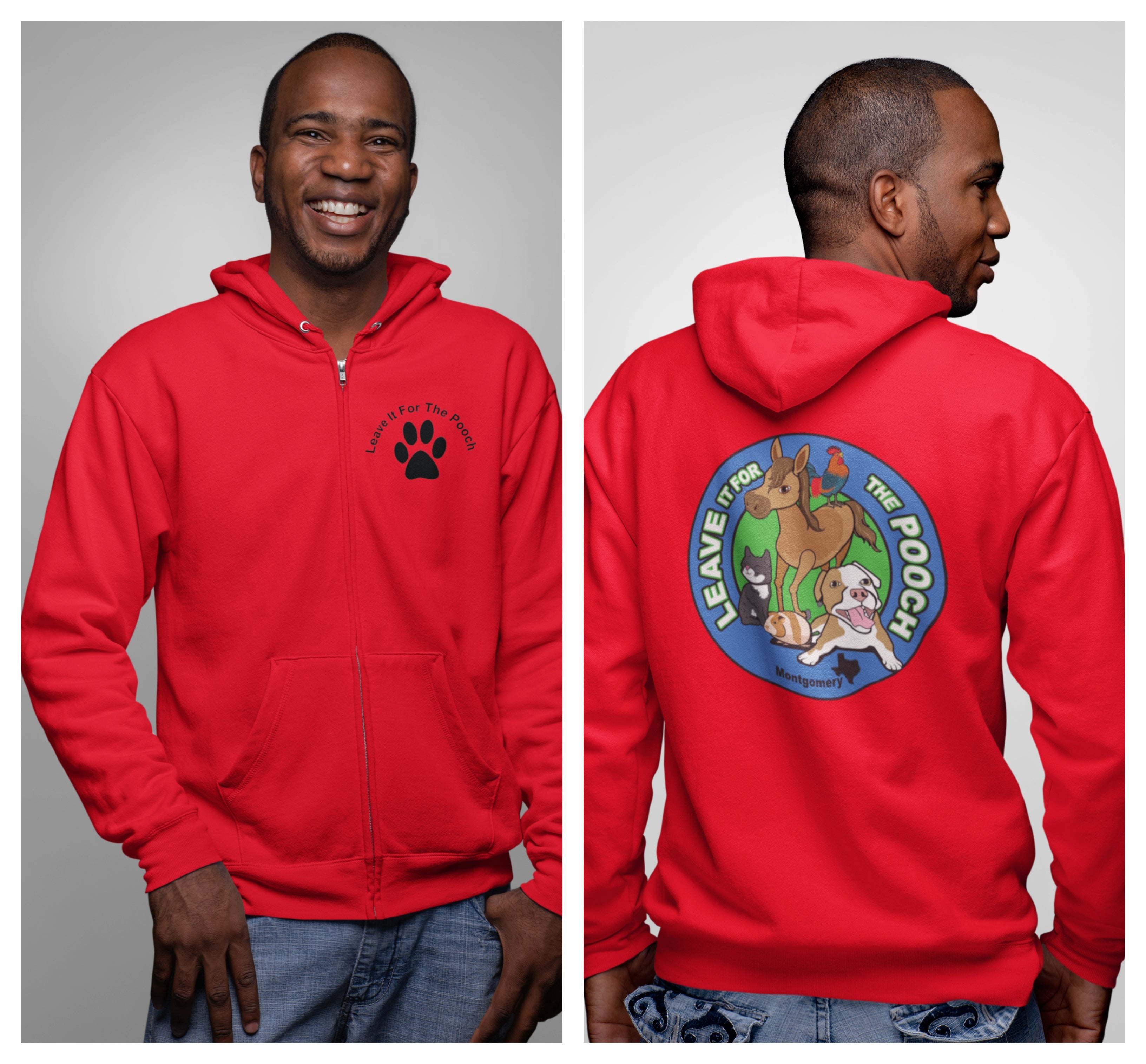 New Leave It Zip Up (Available in several colors)