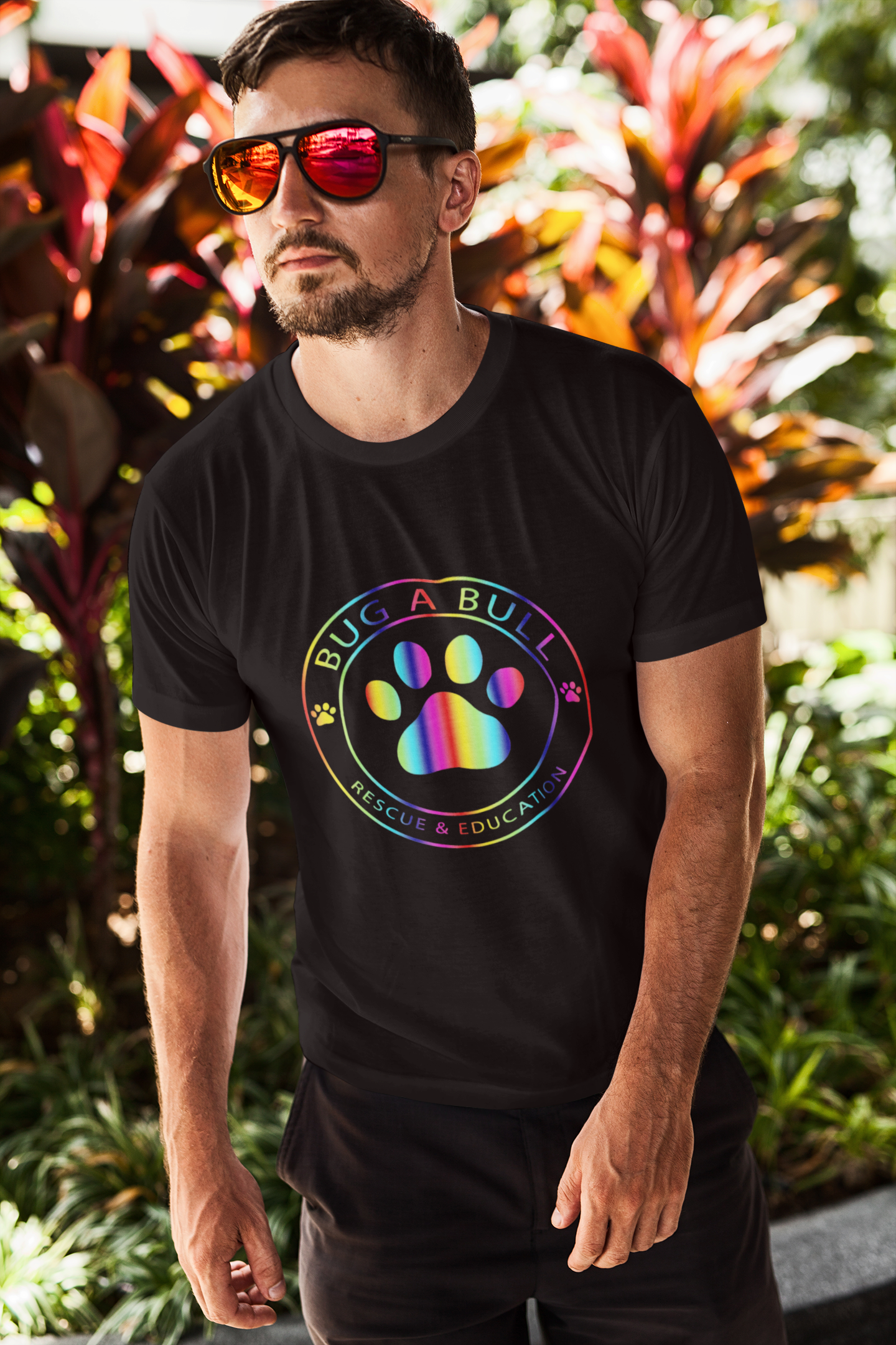 Bug A Bull Pride Unisex Tees - Ruff Life Rescue Wear