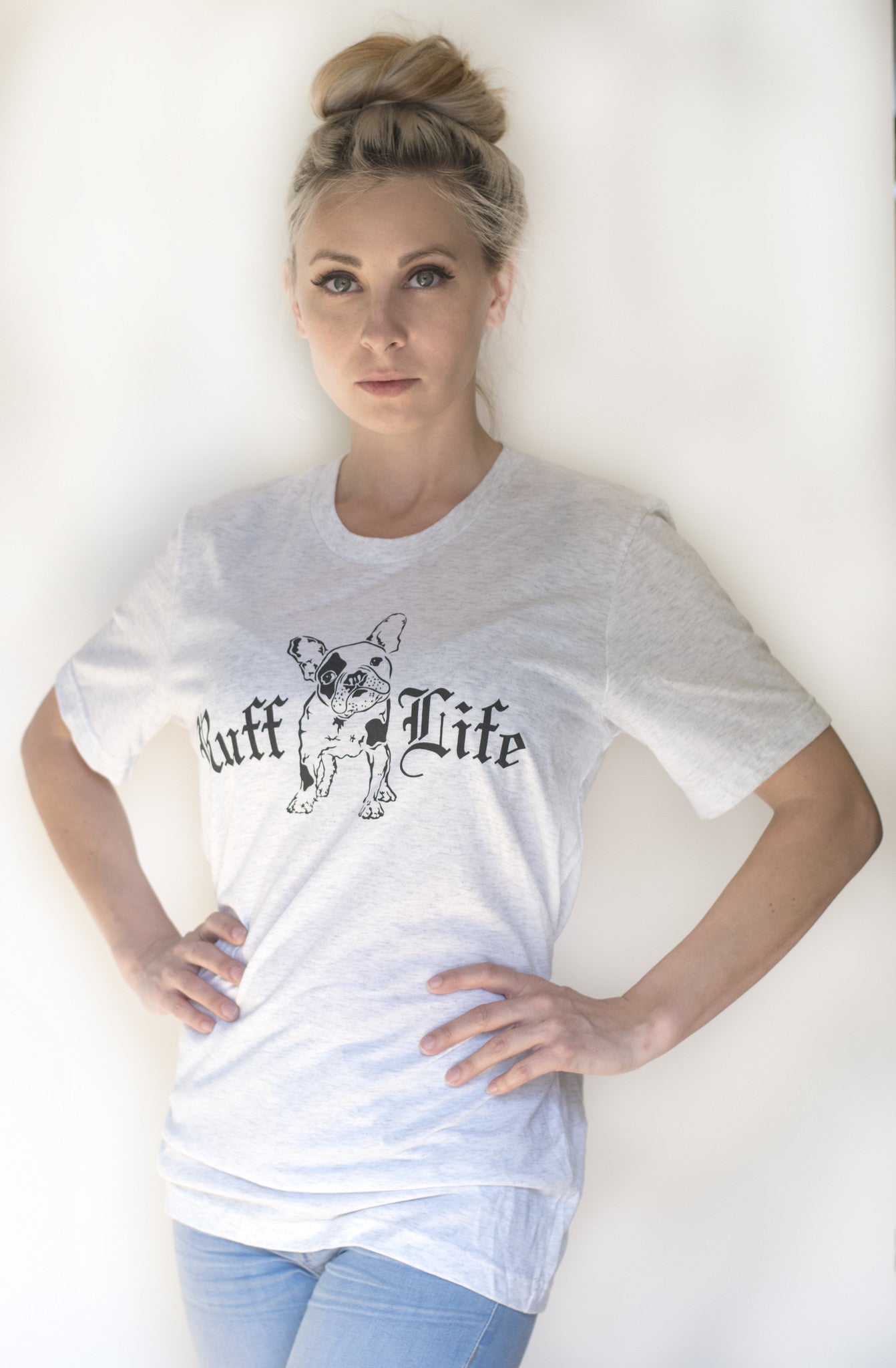Unisex French Bulldog Large Print - Ruff Life Rescue Wear