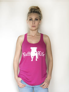 Pit Bull Women's Racerback Tank - Ruff Life Rescue Wear