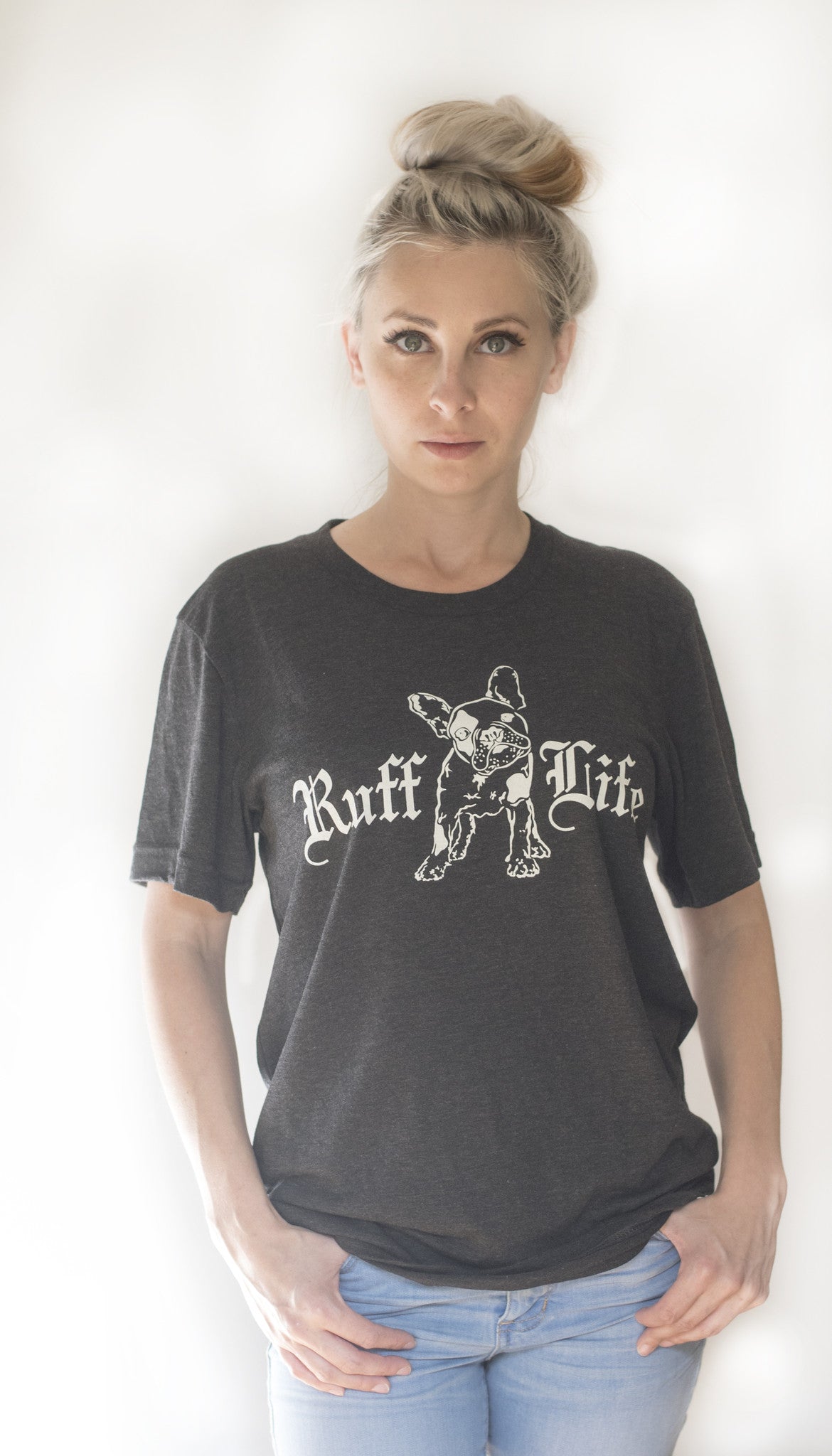 Unisex French Bulldog Large Print - Ruff Life Rescue Wear