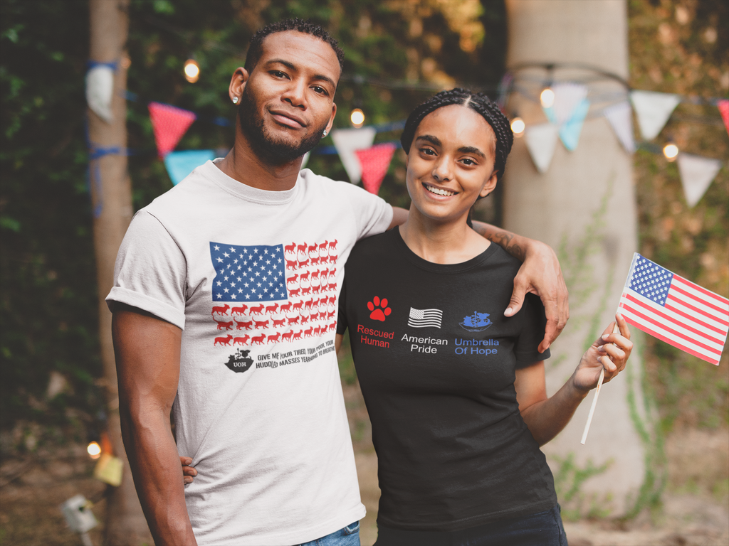 4th of July Umbrella of Hope Unisex - Ruff Life Rescue Wear