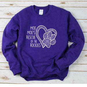 Moe Moe's Unisex Sweat Shirt - Ruff Life Rescue Wear